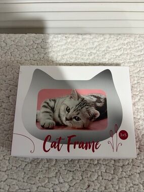 Cat Shaped Picture Frame